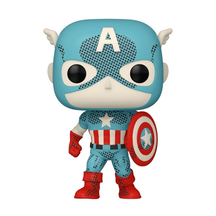 Product Funko Pop! Marvel Retro Reimagined Captain America (Special Edition) image