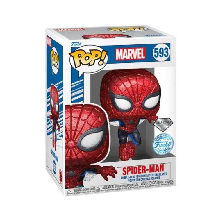 Product Φιγούρα Funko Pop! Marvel Beyond Amazing Comics 2022 Spider-Man (Diamond Collection) (Special Edition) image