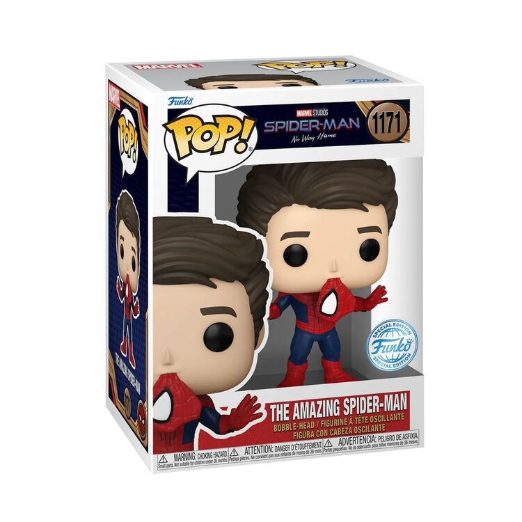 Product Funko Pop! Marvel No Way Home The Amazing Spider-Man Unmasked (Special Edition) image