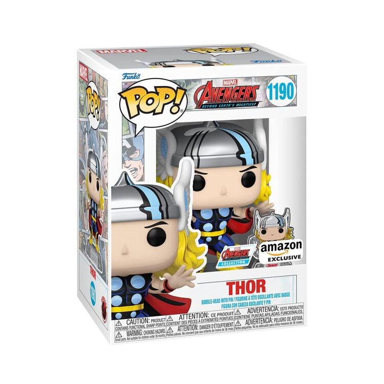 Product Φιγούρα Funko Pop! Marvel Classic Thor with Pin (Special Edition) image