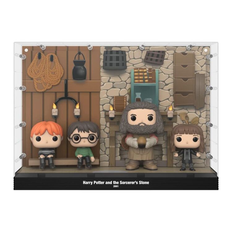 Product Funko Pop! Moment Deluxe: Harry Potter - Hagrid's Hut (Ron, Harry, Hagrid, Hermione) image