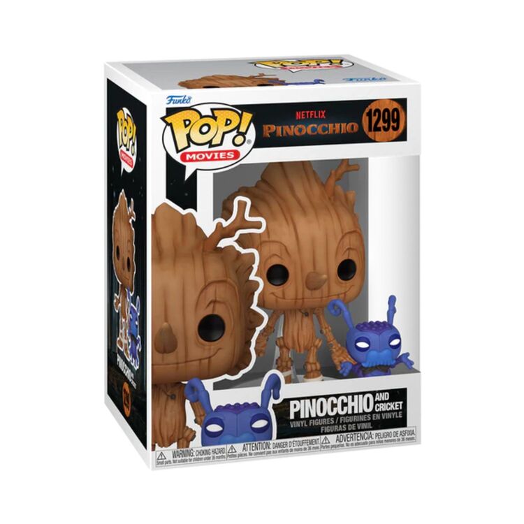 Product Funko Pop! Netflix Movies Pinocchio and Cricket image