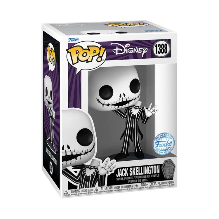 Product Funko Pop! Disney: The Nightmare Before Christmas Jack Skellington (Special Edition) image
