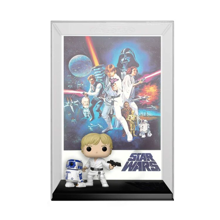 Product Funko Pop! Star Wars Movie Poster Luke Skywalker with R2-D2 (Special Edition) image