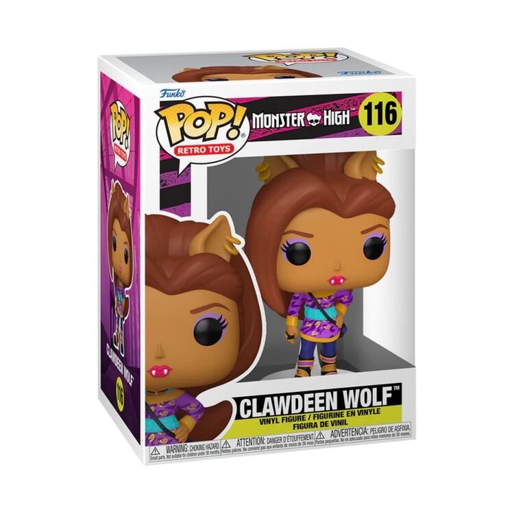 Product Funko Pop! Retro Toys Monster High Clawdeen Wolf image