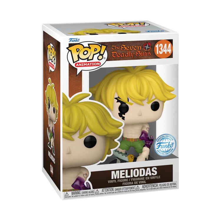 Product Φιγούρα Funko Pop! The Seven Deadly Sins Meliodas  (Chase is Possible)(Special Edition) image