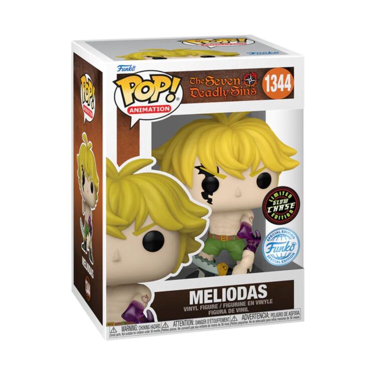 Product Φιγούρα Funko Pop! The Seven Deadly Sins Meliodas  (Chase is Possible)(Special Edition) image