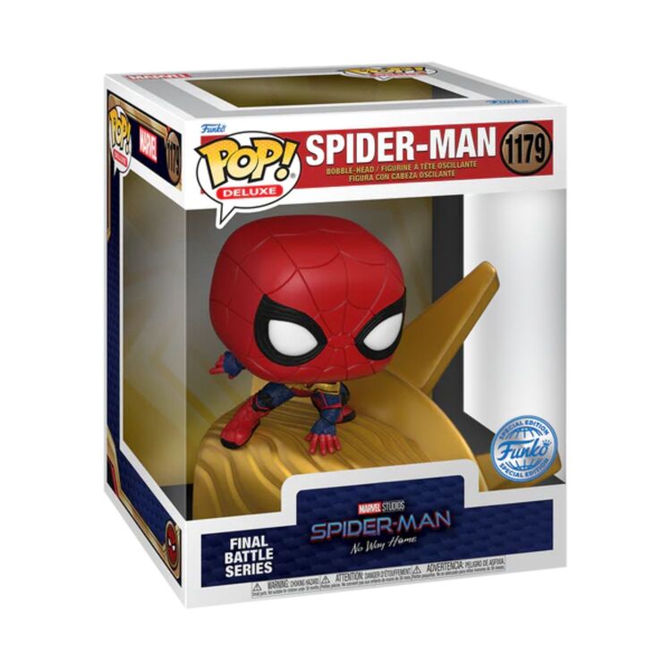 Product Funko Pop!  Marvel Deluxe Spider-Man No Way Home Spider-Man (Final Battle Series) (Special Edition) image