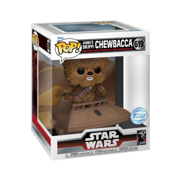 Product Φιγούρα Funko Pop! Star Wars Episode VI: Return of the Jedi - Chewbacca Jabba's Skiff 40th Anniversary (Special Edition) image
