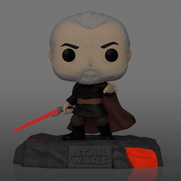 Product Funko Pop! Star Wars Red Saber Collection Darth Tyranus (GITD) (Special Edition) image
