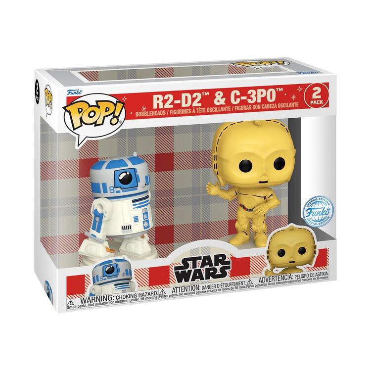 Product Φιγούρα Funko Pop! Star Wars Retro Reimagined R2-D2 & C-3P0 2-Pack (Special Edition) image
