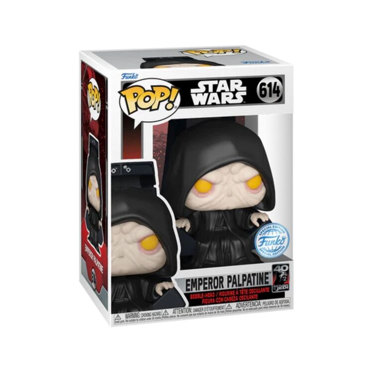 Product Funko Pop! Star Wars Return Of The Jedi Emperor Palpatine (Special Edition) image