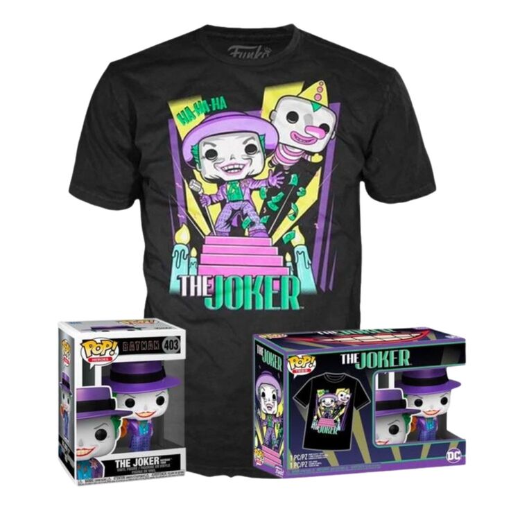 Product Pop! & Tee Batman 89 Joker with Speaker image