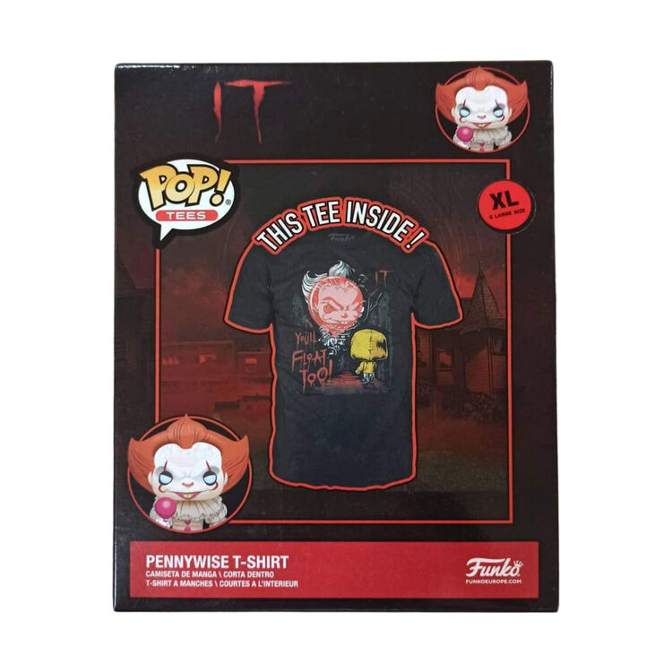 Product Funko Pop! Tees It Pennywise T-Shirt image