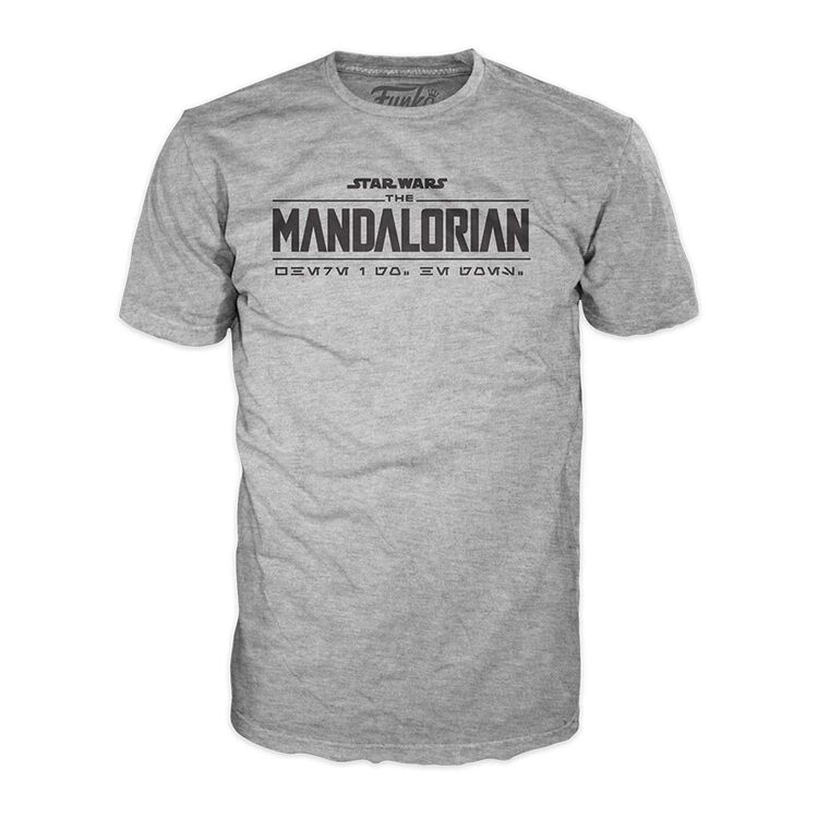 Product Funko Pop! & Tee Star Wars The Mandalorian Mando Grogu with Cookie Flocked (Special Edition) image