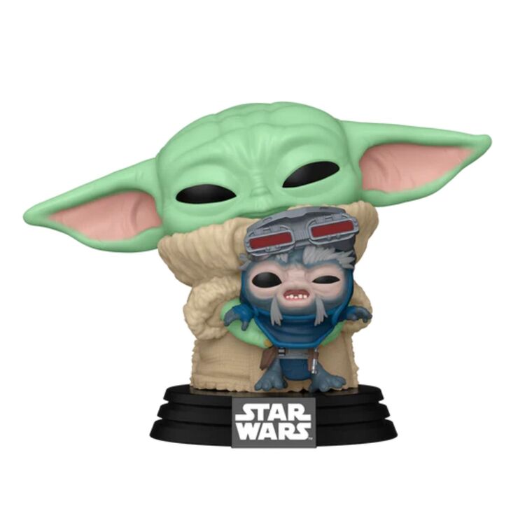 Product Funko Pop! Star Wars The Mandalorian Grogu with Anzellan Droidsmith (special edition) image