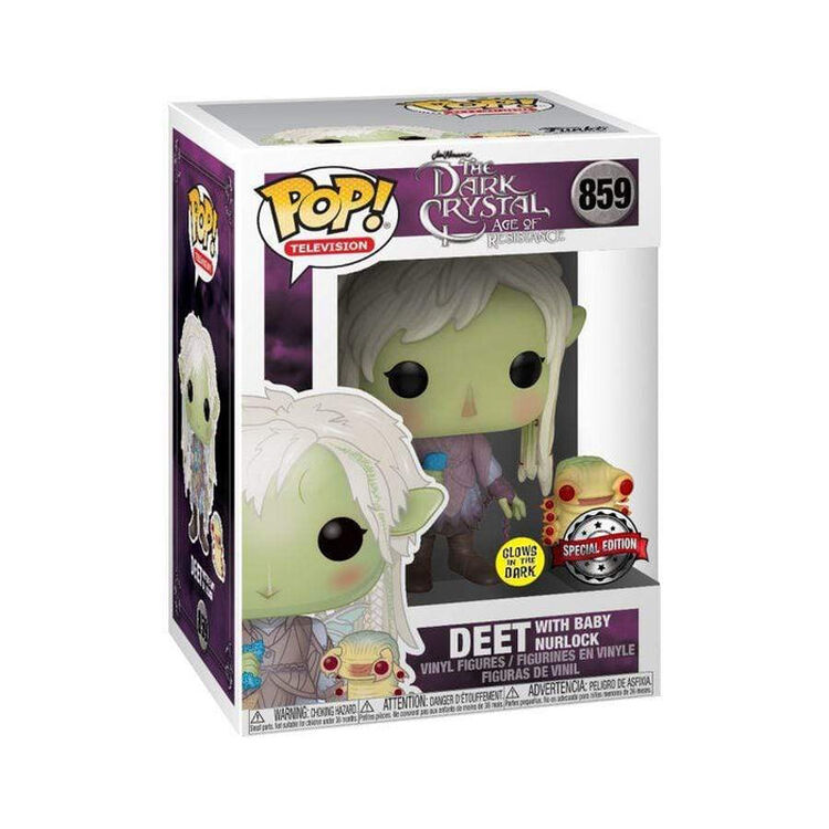 Product Funko Pop! The Dark Crystal - Deet with Nurlock Baby (GITD) (Special Edition) image