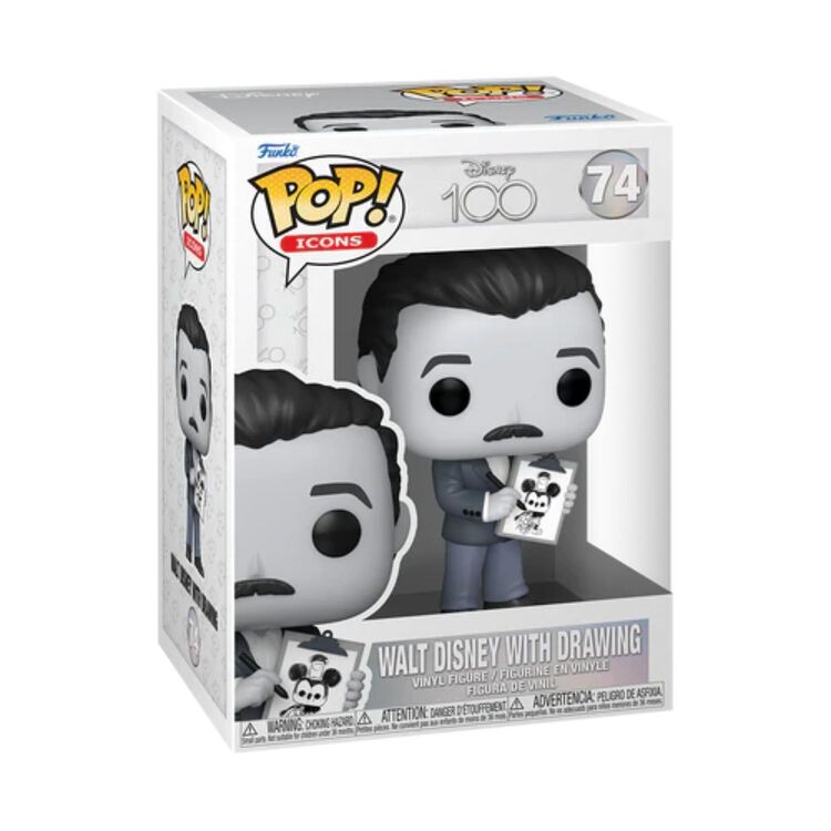 Product Funko Pop! ! Disney 100th  Walt with Drawing (Special Edition) image