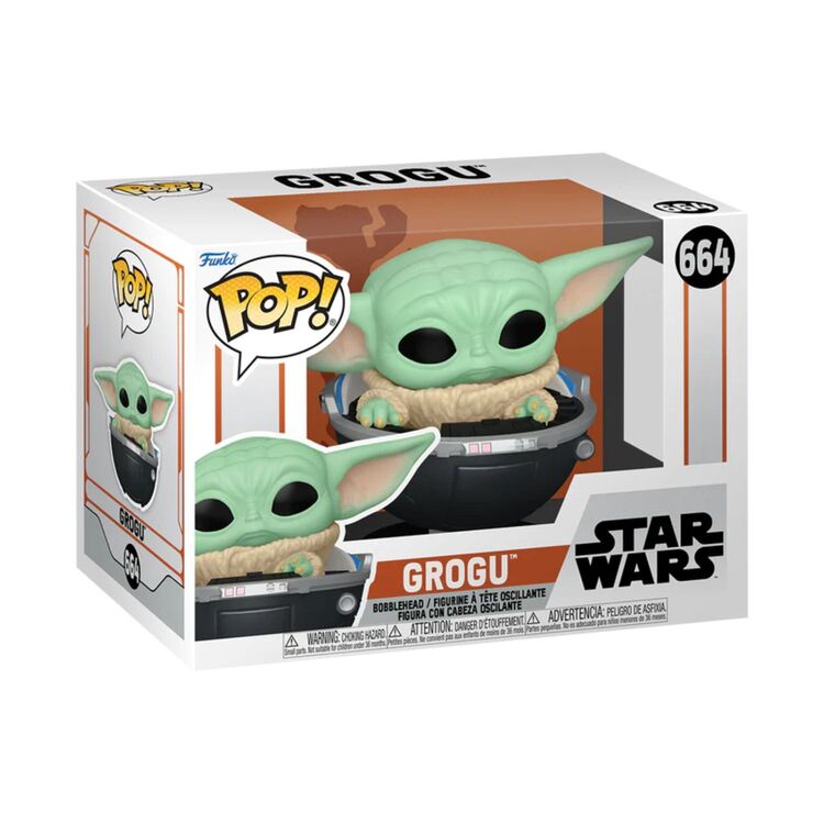 Product Funko Pop! The Mandalorian - Grogu in Hovering Pram image
