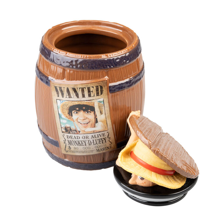 Product One Piece Barell Cookie Jar image