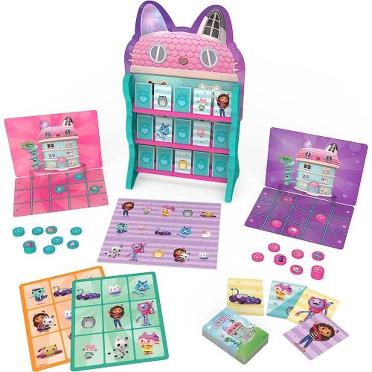 Product Εκπαιδευτικό Παιχνίδι Spin Master Gabby's Dollhouse: 8 Games Under 1 Roof - Board Games (6065857) image