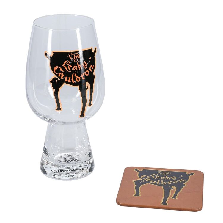 Product Ποτήρι και Σουβέρ Harry Potter Leaky Cauldron image