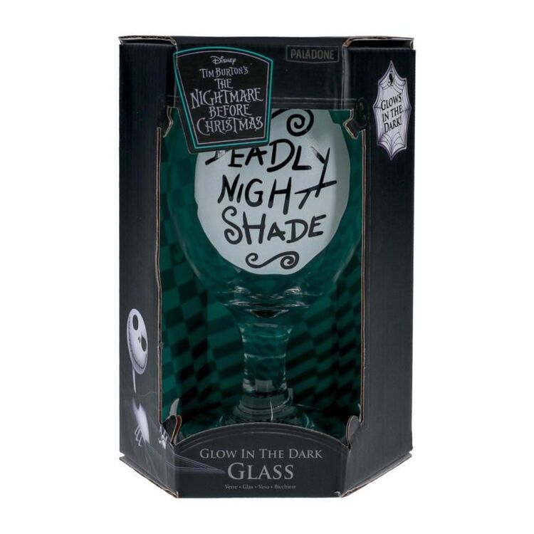 Product Disney Nightmare Before Christmas GITD Glass image