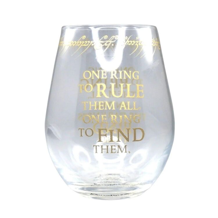 Product Lord Of The Rings Glass Boxed (610ml) One Ring image