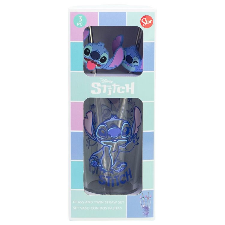Product Ποτήρι Με Σετ Καλαμάκια Stitch Aloha Young Adult image
