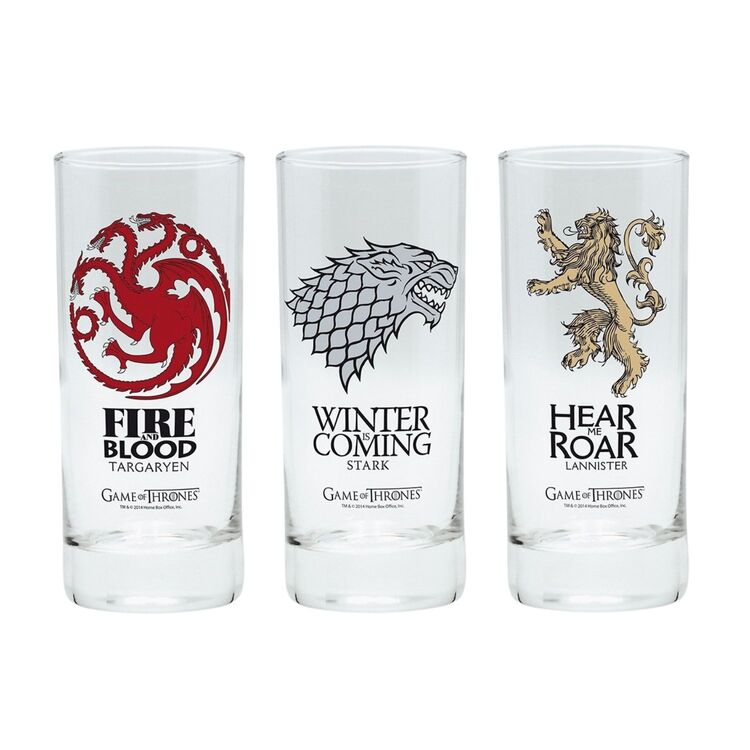 Product Ποτήρια Σετ των 3 Game Of Thrones image
