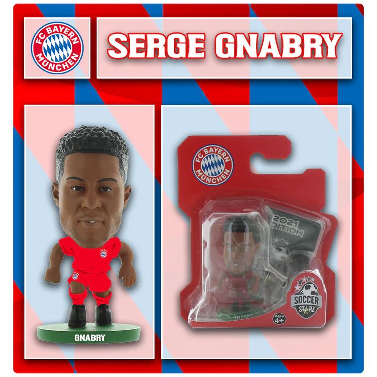 Product Creative Toys - Soccerstarz: Bayern Munich Serge Gnabry - Home Kit (Classic Kit) Figure (405030) image