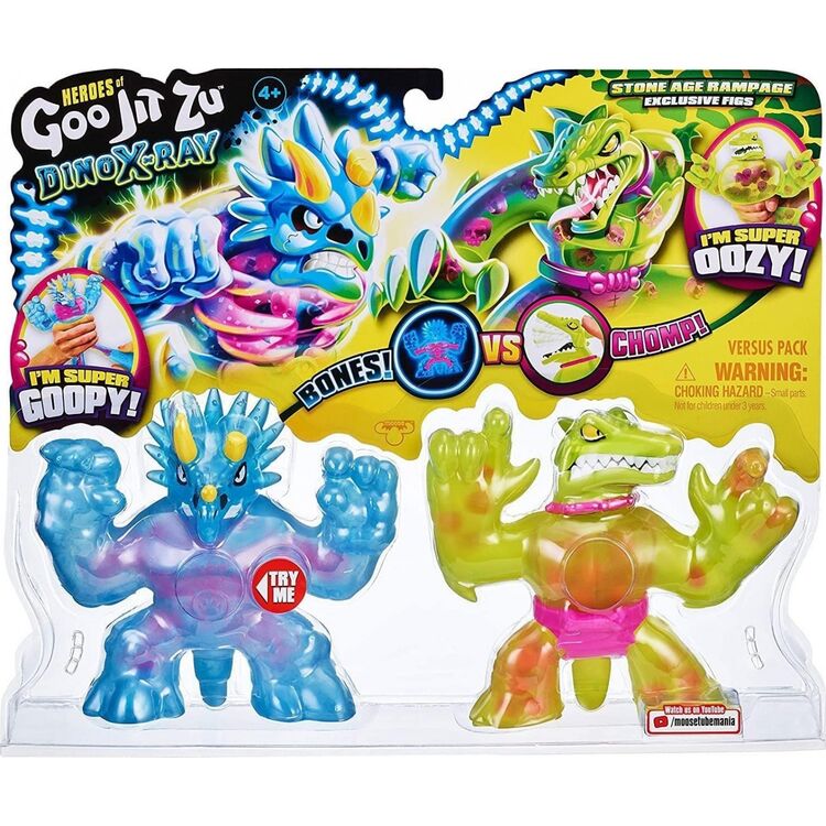 Product GJT25000 Goo Jit Zu Dino X-ray Versus Pack 1pc Random Pick image