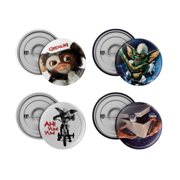 Product Gremlins Stationery Set In VHS Box, Notebook, Badges and Pen image