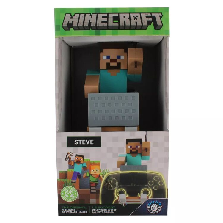 Product Φιγούρα Cable Guys Minecraft Steve Phone & Controller Holder image
