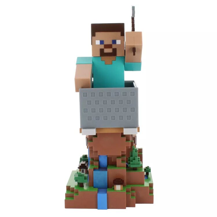 Product Φιγούρα Cable Guys Minecraft Steve Phone & Controller Holder image