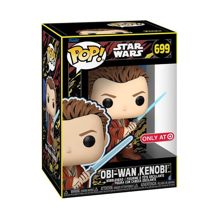Product Funko Pop! Star Wars: The Phantom Menace Anniversary Obi-Wan Kenobi (Retro) (Special Edition) image