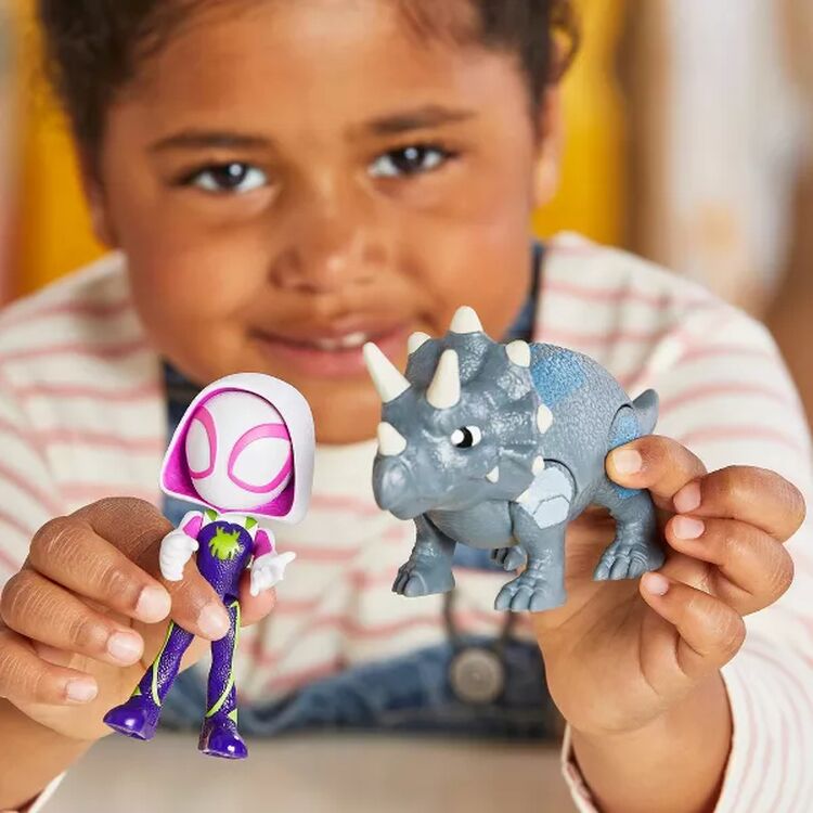 Product Hasbro Disney Marvel: Spidey And His Amazing Friends Dino-Webs - Ghost-Spider & Rhino Dino (G0122) image