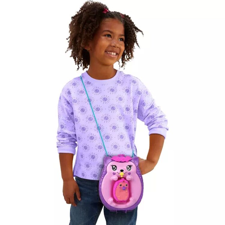 Product Mattel Polly Pocket: Tiny Worlds Big Surprises! - Hedgehog Mom & Baby Playset (JBJ91) image