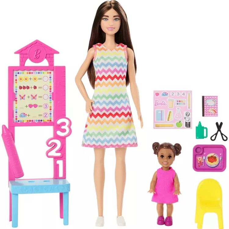 Product Mattel Barbie: You Can Be Anything - Teacher Doll with Brown Hair (JCR76) image