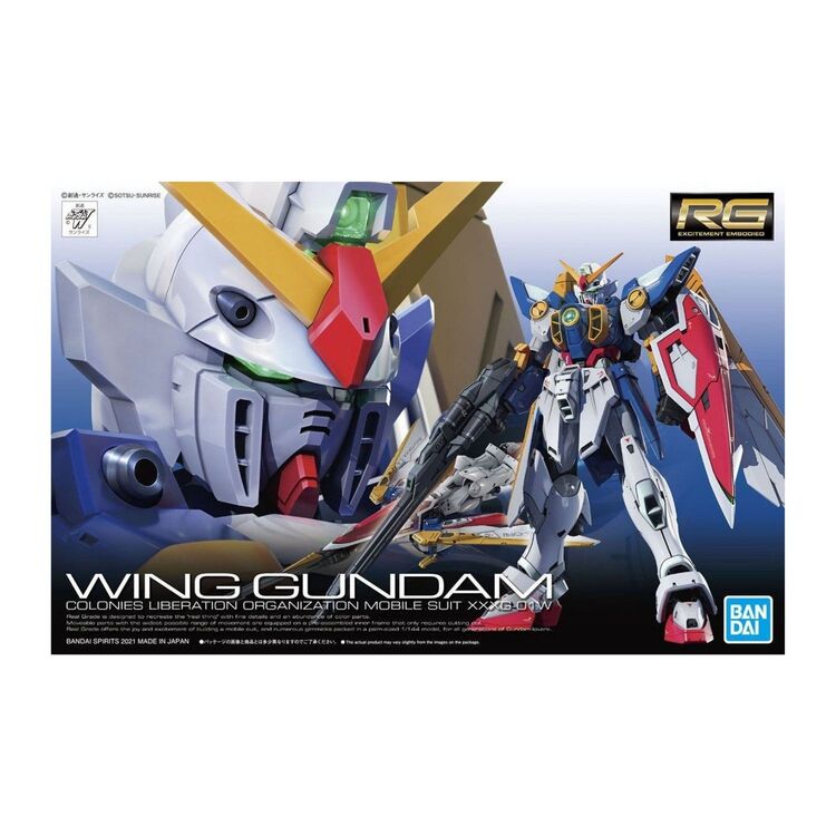 Product Gundam RG 1/144 Wing Gundam Model Kit image