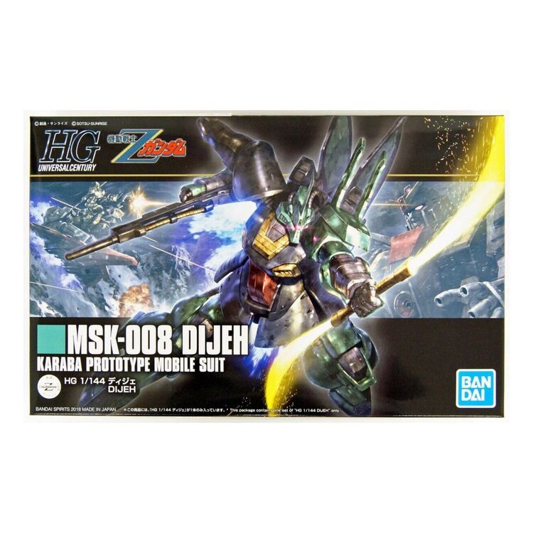 Product GundamHGUC 1/144 MSK-008 Dijeh Model Kit image