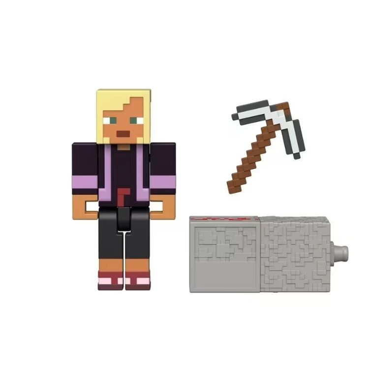 Product Μινιατούρα Mattel Minecraft: Redstone Charged -  Minecraft's Kai Figure (JJR86) image