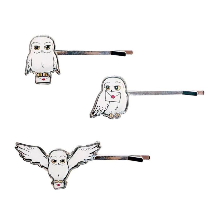 Product Harry Potter Set Of 3 Hair clips Hedwig image