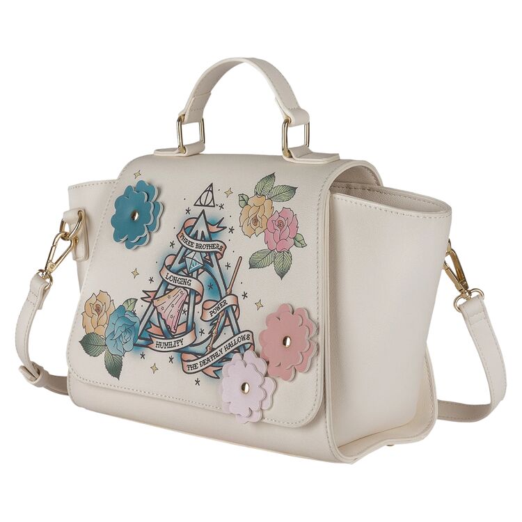 Product Τσάντα Harry Potter Deathly Hallows Floral Tattoo Premium image