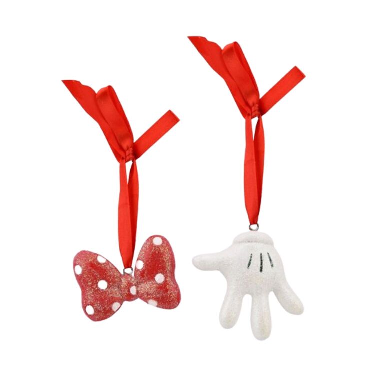 Product Χριστουγεννιάτικα Στολίδια Σετ των 2 Disney Resin Bow and Glove image