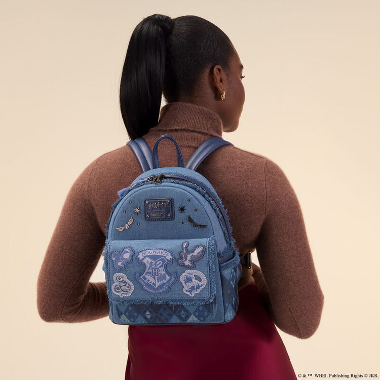 Product Τσάντα Πλάτης Loungefly Warner Bros: Harry Potter - Denim Mini Backpack image