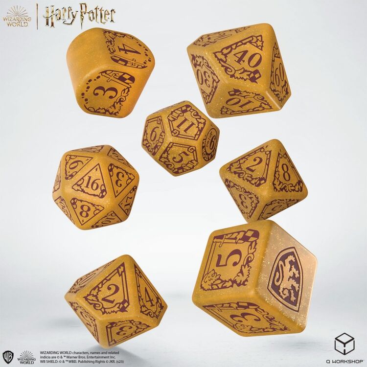 Product Ζάρια Harry Potter Gryffindor Modern Dice Set: Gold image