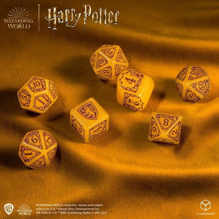 Product Ζάρια Harry Potter Gryffindor Modern Dice Set: Gold image