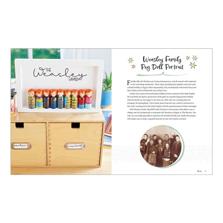 Product Harry Potter: Homemade : An Official Book of Enchanting Crafts, Activities, and Recipes for Every Season image