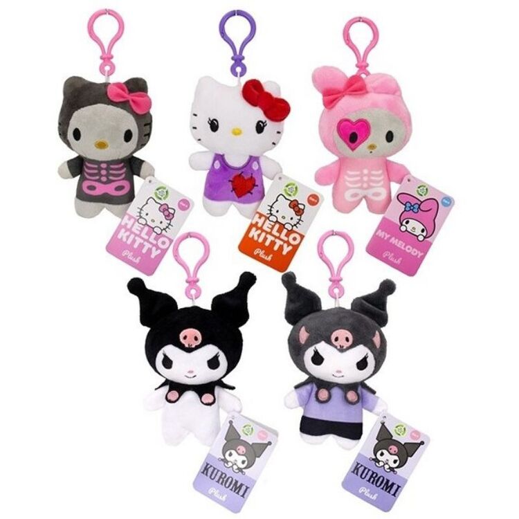Product Μπρελόκ Λούτρινο Hello Kitty Halloween Plush Bagclip 1τμχ Τυχαία Επιλογή image